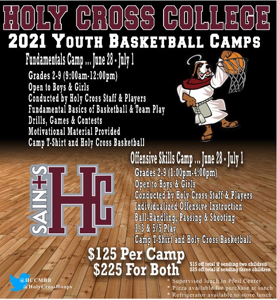 Youth Basketball Camp Holy Cross College